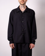 CLASSIC OPEN COLLAR SHIRT
