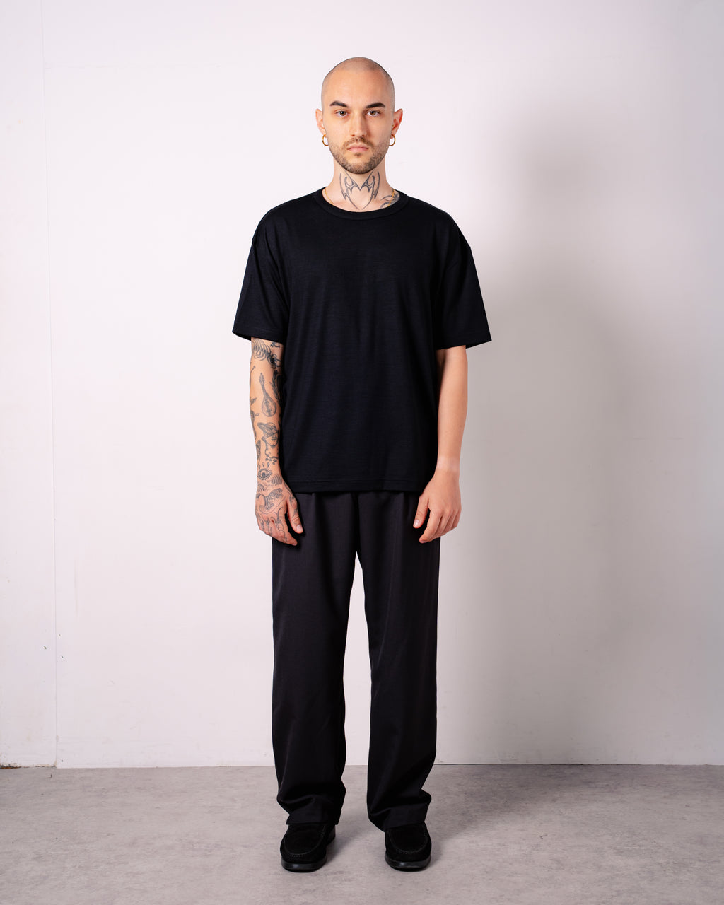 WOOL BOXY TEE