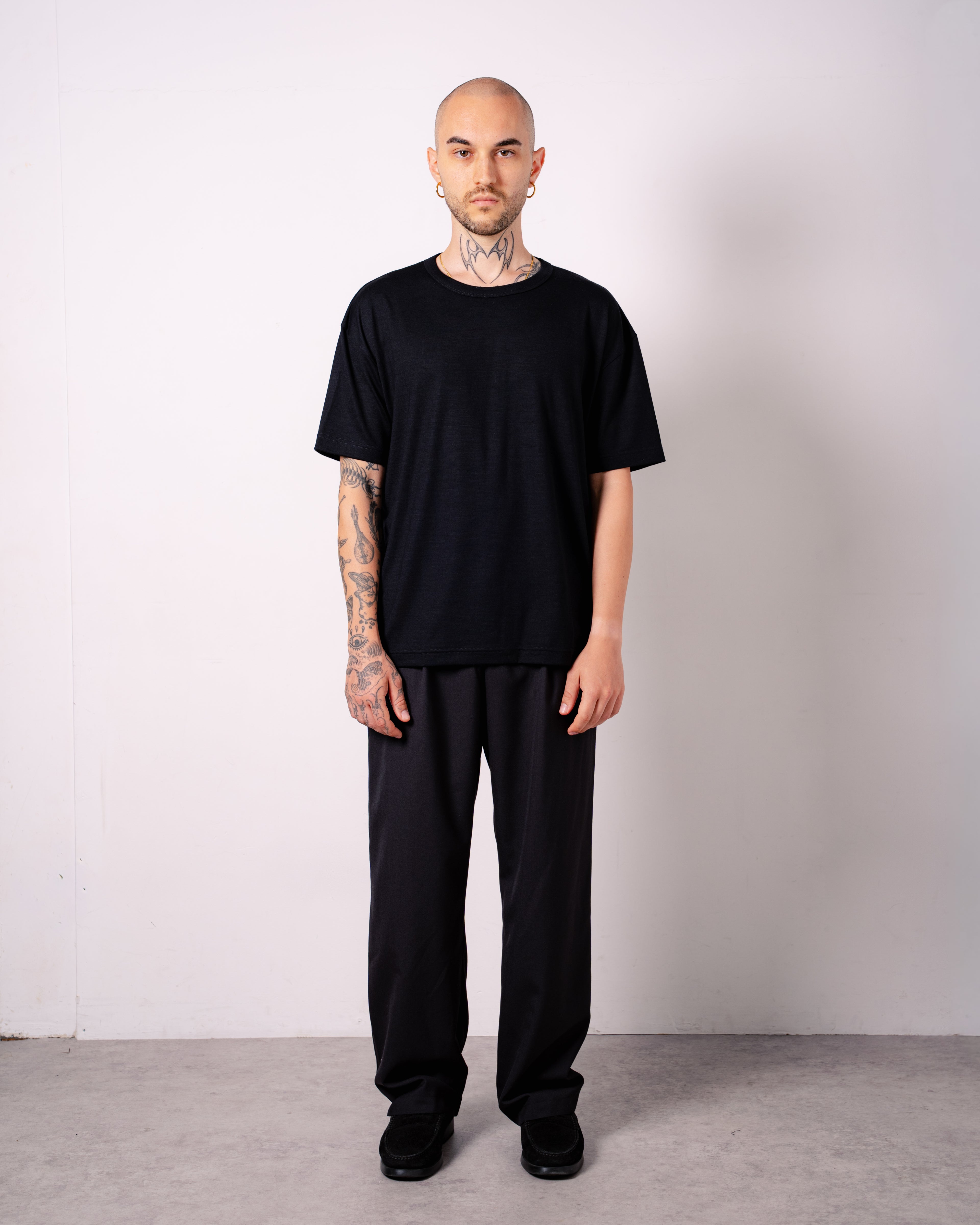WOOL BOXY TEE