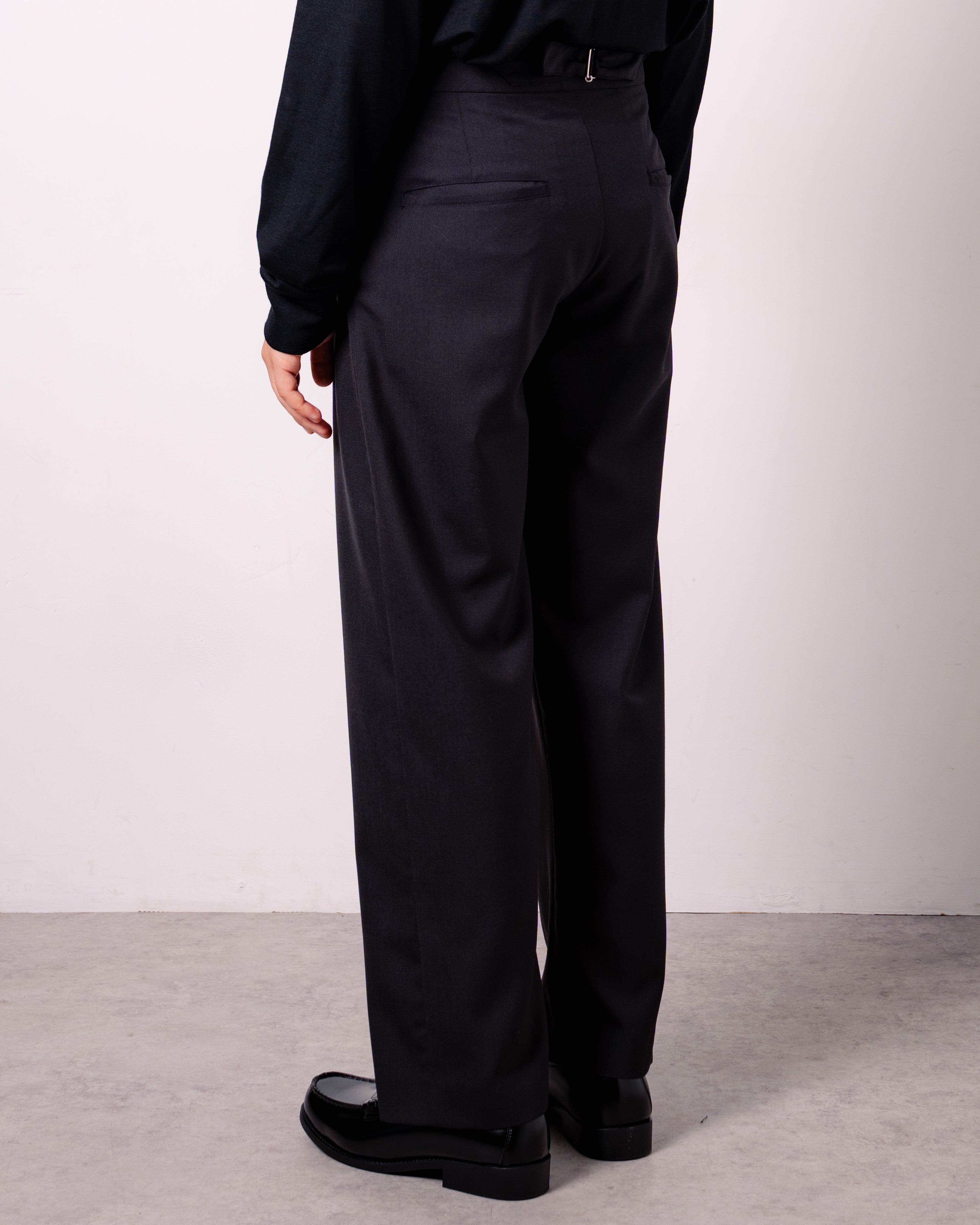 FLY FRONT TROUSERS