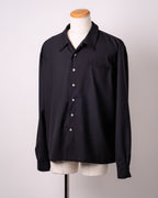 CLASSIC OPEN COLLAR SHIRT