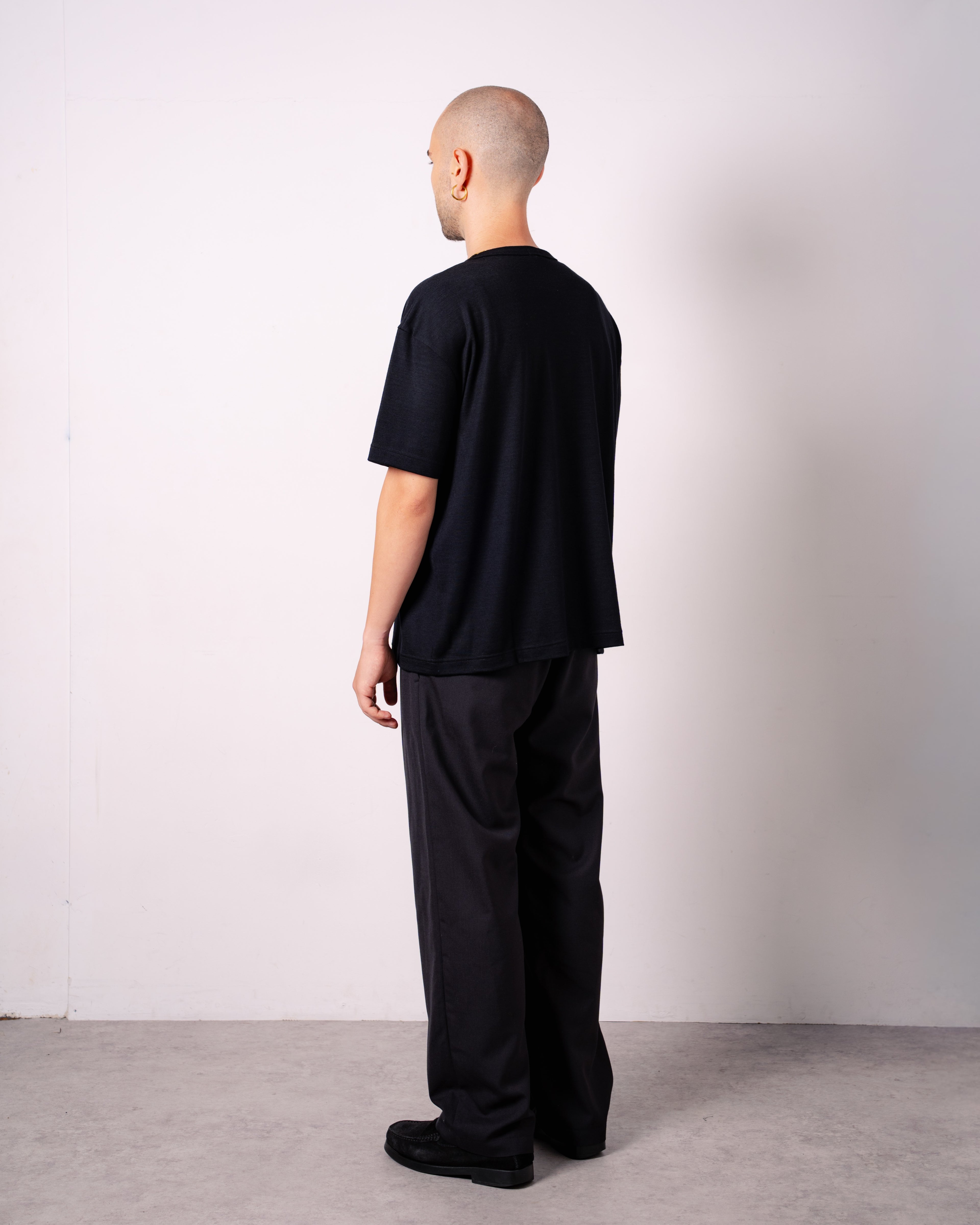 WOOL BOXY TEE