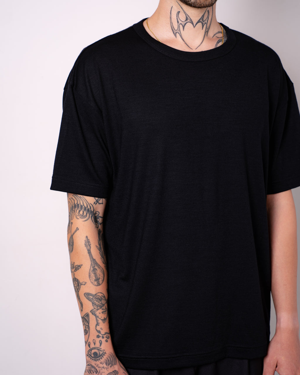 WOOL BOXY TEE
