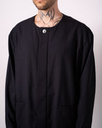 FLY FRONT SHIRT JACKET