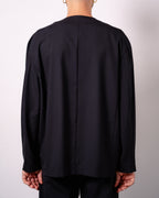 FLY FRONT SHIRT JACKET