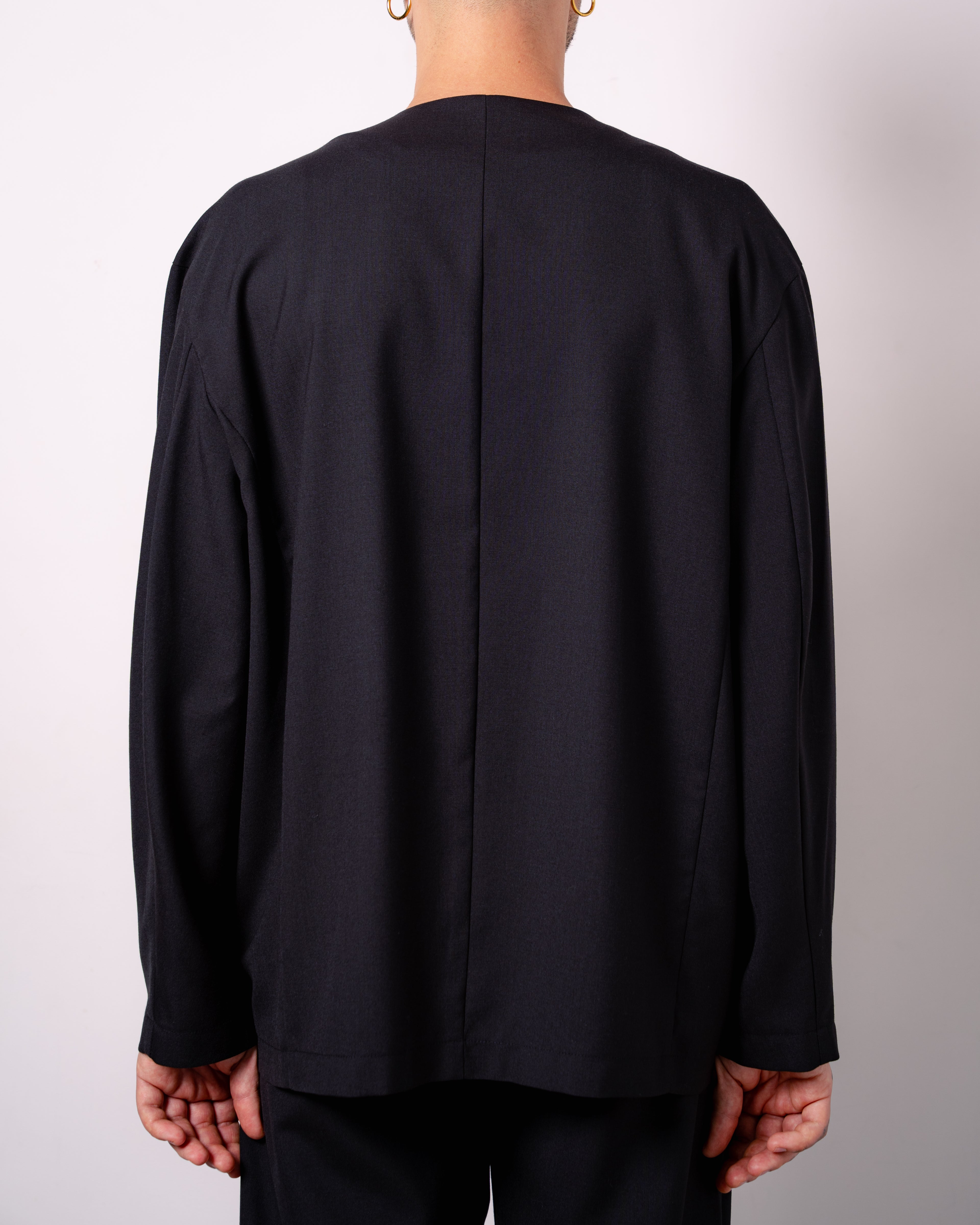 FLY FRONT SHIRT JACKET