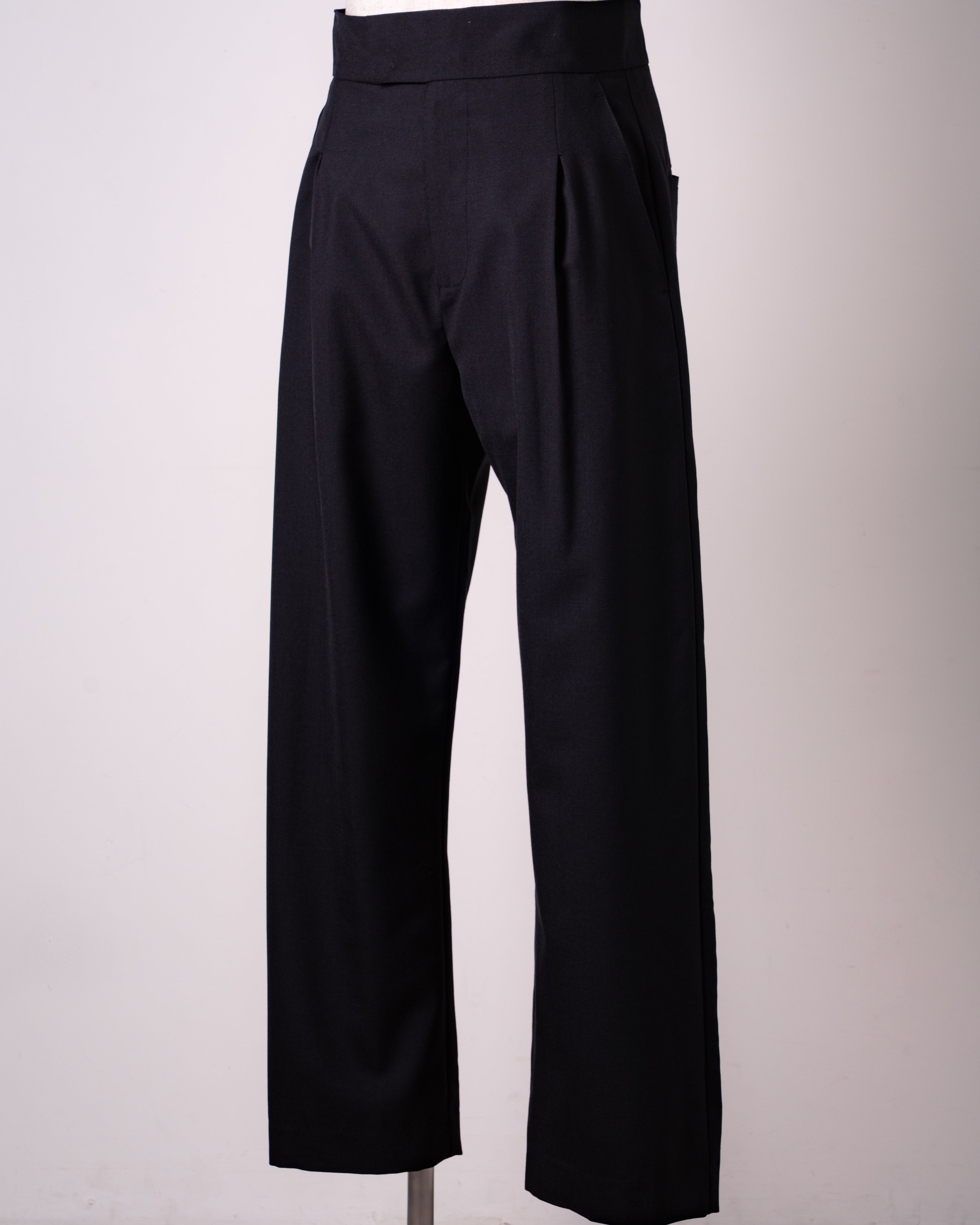 FLY FRONT TROUSERS