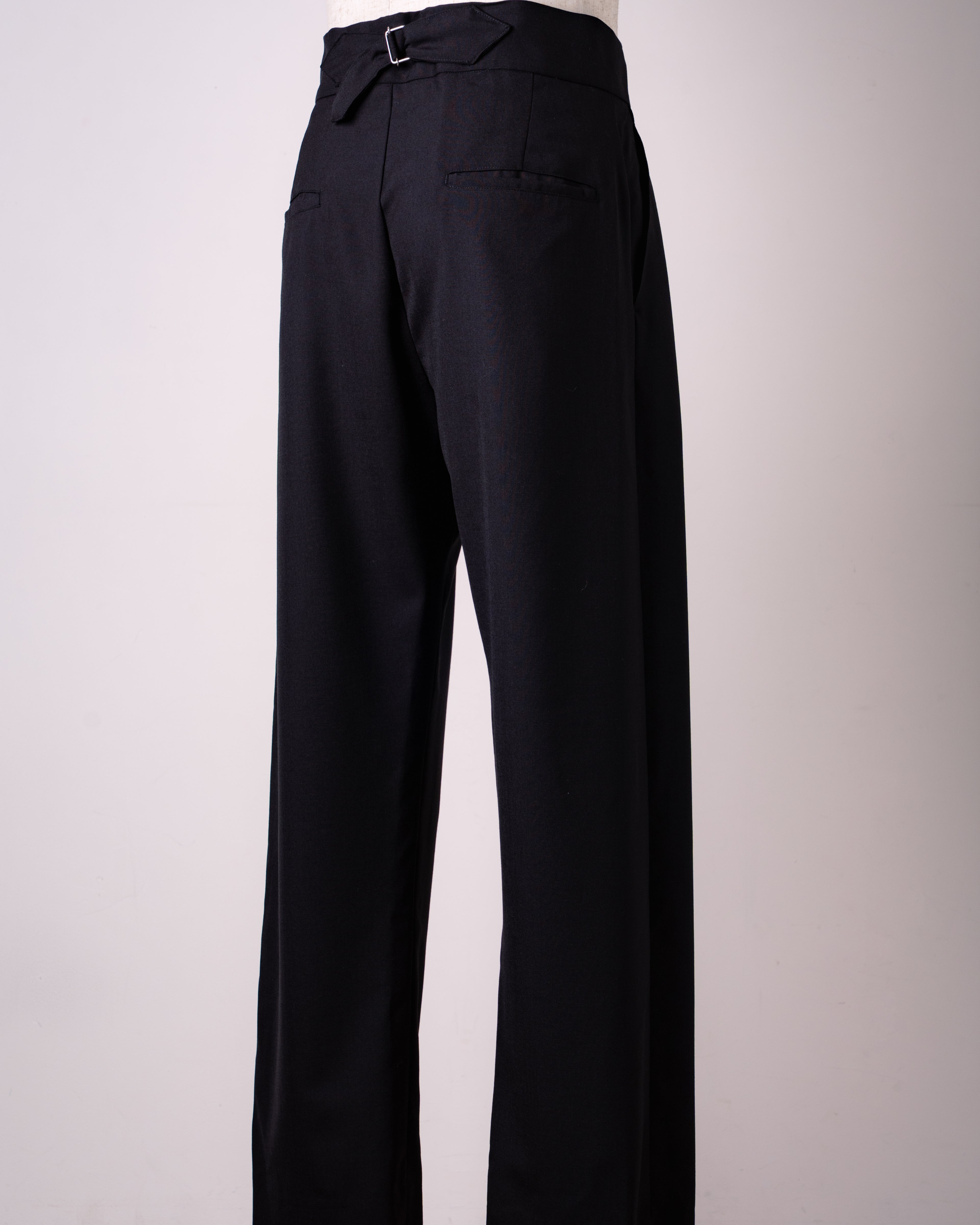 FLY FRONT TROUSERS