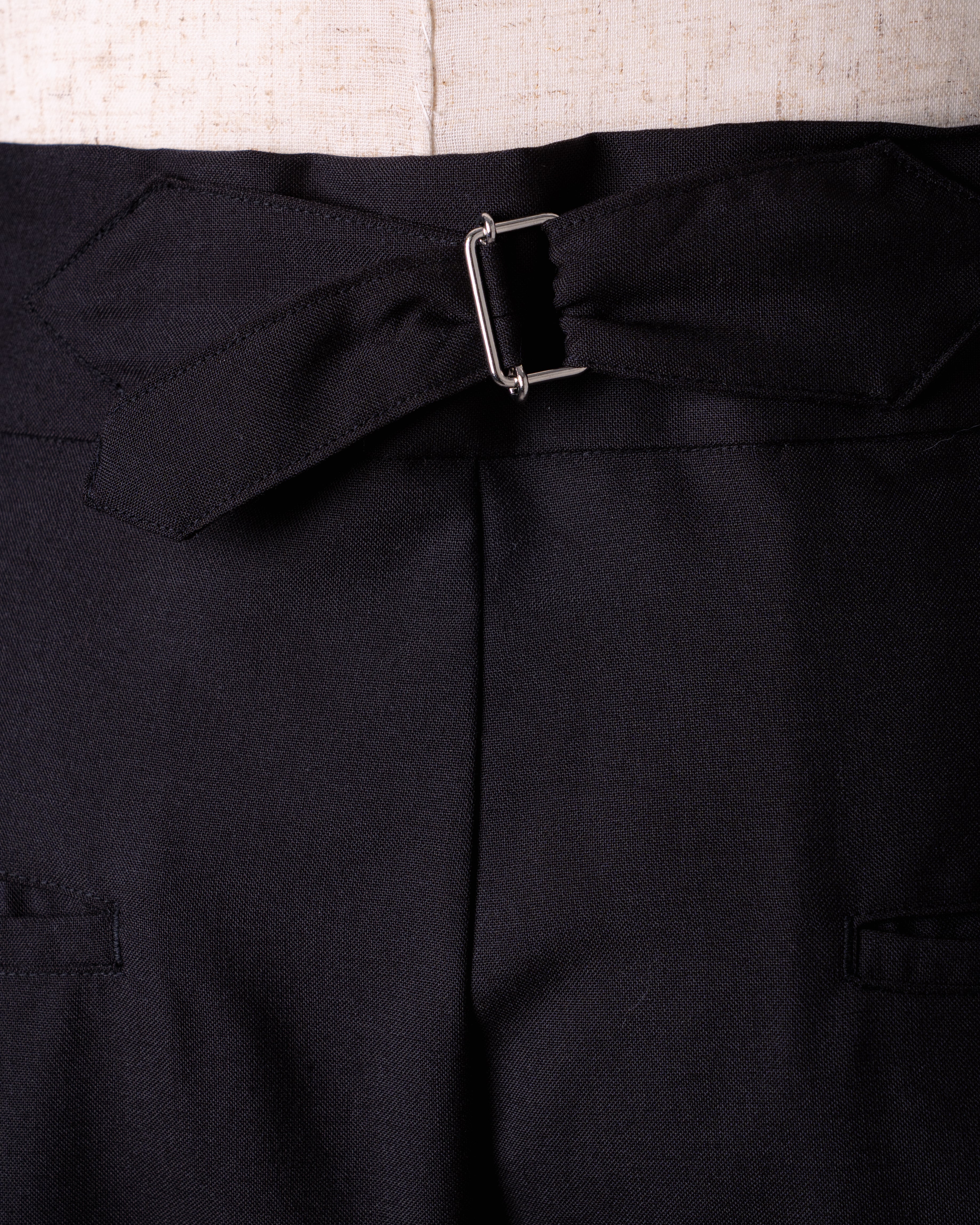 FLY FRONT TROUSERS