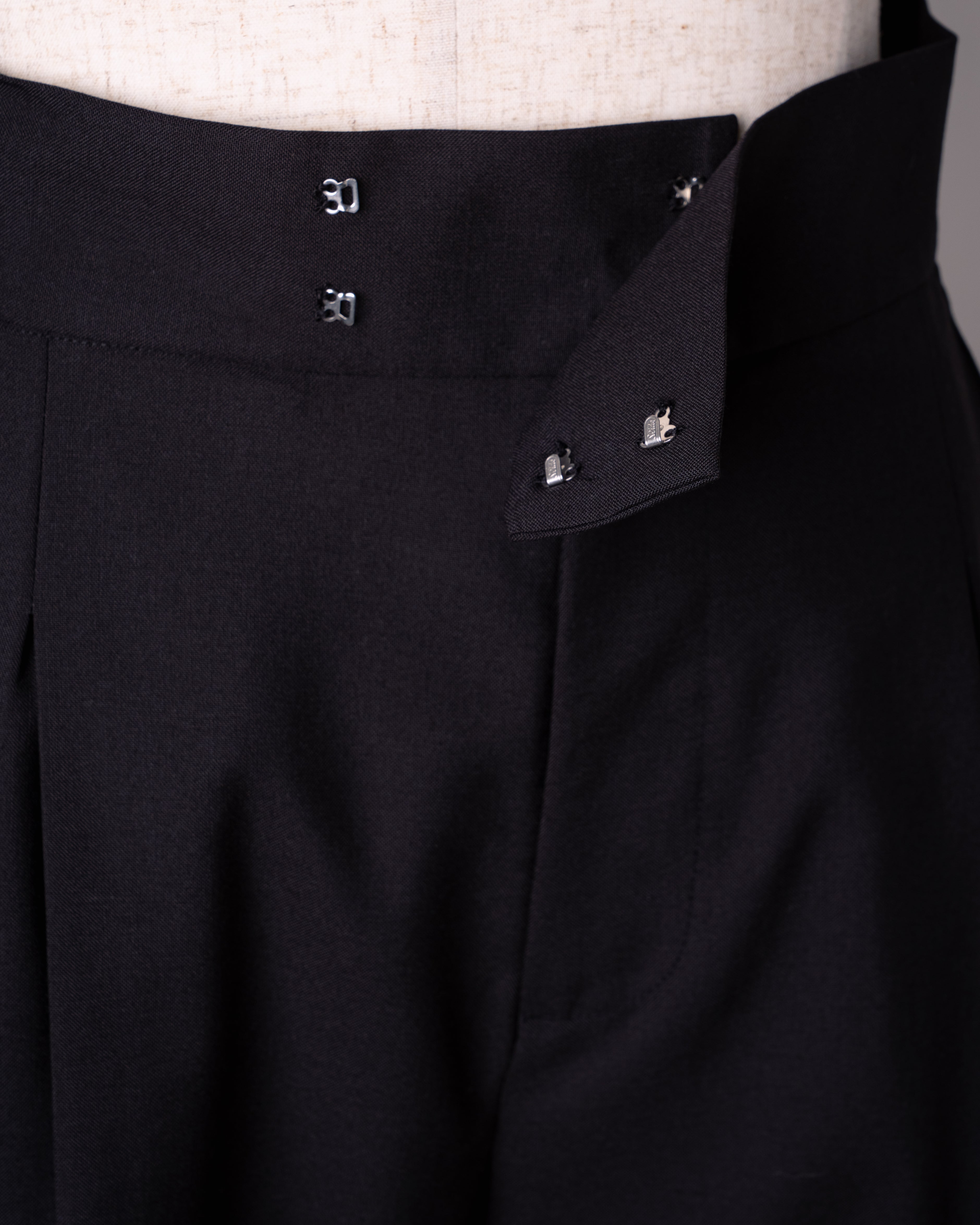 FLY FRONT TROUSERS