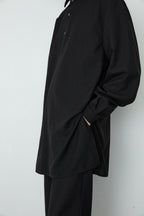 WOOL TROPICAL LONG SHIRT